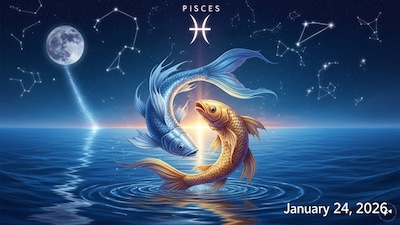 Pisces Horoscope Today: Astrological predictions by Chirag Daruwalla for meena rashi on January 24  2026. (AI generated image)