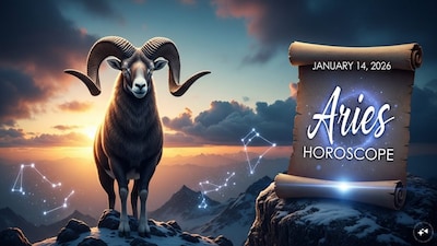 Aries Horoscope Today: Astrological predictions by Chirag Daruwalla for mesha rashi on January 14 2026. (AI generated image)