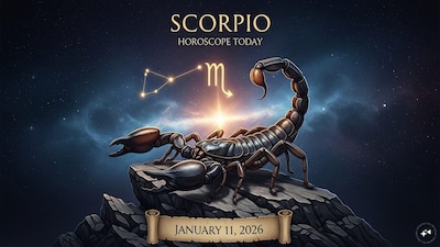 Scorpio Horoscope Today: Astrological predictions by Chirag Daruwalla for Vrishchika rashi on January 11, 2026. (AI generated image)
