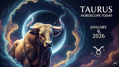 Taurus Horoscope today: Astrological predictions by Chirag Daruwalla for vrishabha rashi on January 9 2026. (AI generated image)
