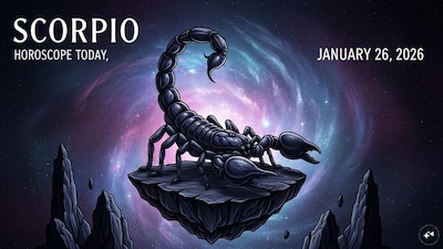 Scorpio Horoscope Today: Astrological predictions by Chirag Daruwalla for Vrishchika rashi on January 26 2026. (AI generated image)