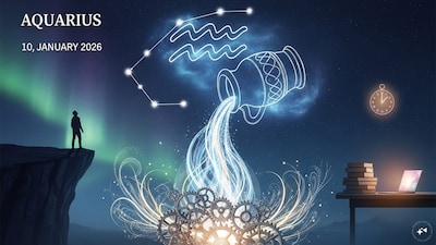 Aquarius Horoscope Today: Astrological predictions by Chirag Daruwalla for kumbha rashi on January 10 2026. (AI generated image)
