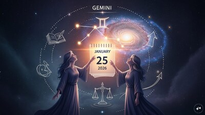 Gemini Horoscope today: Astrological predictions by Chirag Daruwalla for mithuna rashi on January 25 2026. (AI generated image) 
