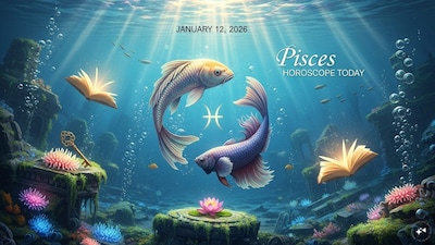 Pisces Horoscope Today: Astrological predictions by Chirag Daruwalla for meena rashi on January 12, 2026. (AI generated image)