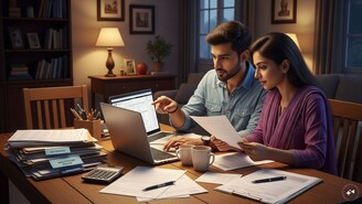 Under joint filing, a single ITR with combined income would be assessed against a restructured tax slab. (AI generated image)