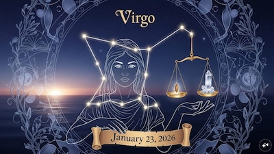 Virgo Horoscope today: Astrological predictions by Chirag Daruwalla for kanya rashi on January 23 2026. (AI generated image)