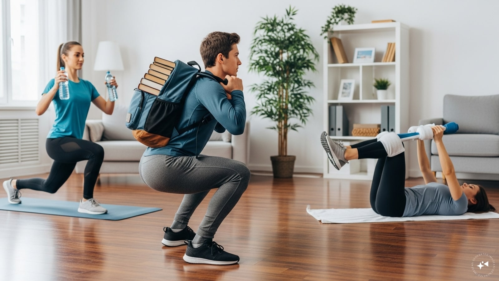 From Towels To Bottles: Beginner’s Full‑Body Workout You Can Do At Home With Household Items