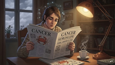 Cancer Horoscope Today: Astrological predictions by Chirag Daruwalla for kark rashi on January 13 2026. (AI generated image)
