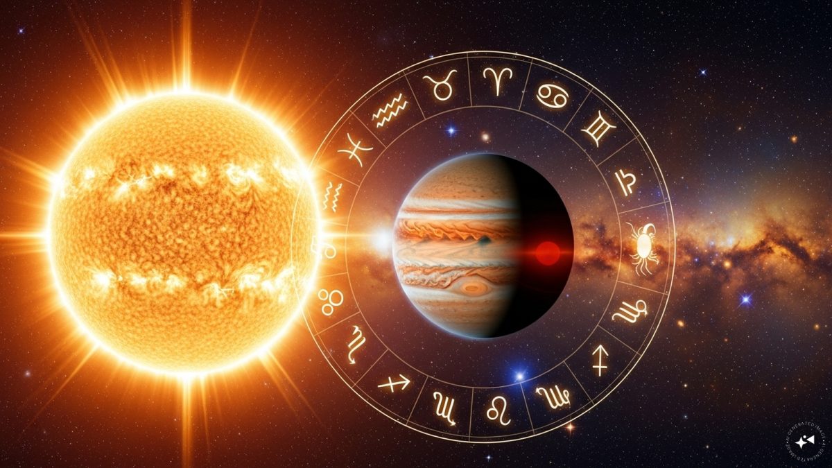 Jupiter Luck Rare Sun–Jupiter Yoga In February: These 5 Zodiac Signs To Get Lucky