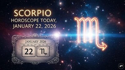 Scorpio Horoscope Today: Astrological predictions by Chirag Daruwalla for Vrishchika rashi on January 22 2026. (AI generated image)