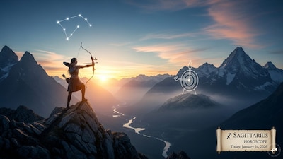 Sagittarius Horoscope Today: Astrological predictions by Chirag Daruwalla for dhanu rashi on January 24 2026. (AI generated image)