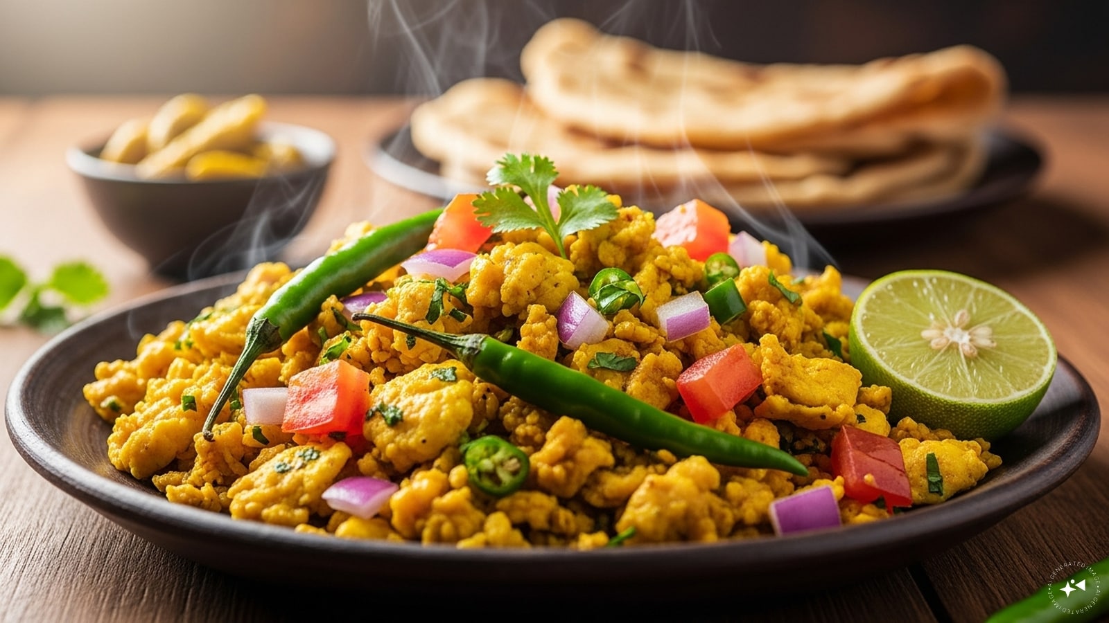 Egg Bhurji: Egg bhurji, or Indian scrambled eggs, is a quick and protein-packed dish. Cooked with onions, tomatoes, and spices, it provides high-quality protein and essential nutrients. Paired with toast or parathas, it makes a delicious, energy-boosting breakfast.