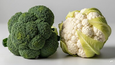 Both cauliflower and broccoli offer impressive health benefits.