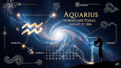 Aquarius Horoscope Today: Astrological predictions by Chirag Daruwalla for kumbha rashi on January 27 2026. (AI generated image)