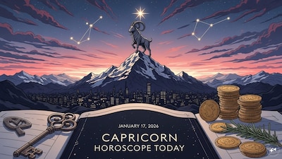 Capricorn Horoscope Today: Astrological predictions by Chirag Daruwalla for makara rashi on January 17 2026. (AI generated image)