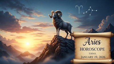 Aries Horoscope Today: Astrological predictions by Chirag Daruwalla for mesha rashi on January 19 2026. (AI generated image)