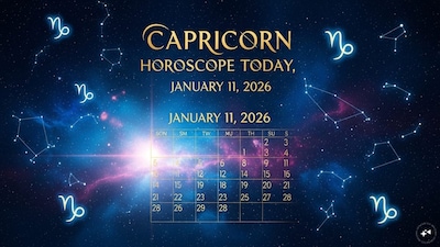 Capricorn Horoscope Today: Astrological predictions by Chirag Daruwalla for makara rashi on Jan 11, 2026. (AI generated image)