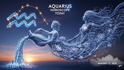 Aquarius Horoscope Today: Astrological predictions by Chirag Daruwalla for kumbha rashi on January 13, 2026. (AI generated image)