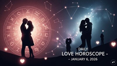 Love Horoscope Today, January 6, 2026, Know daily relationship horoscope for zodiac signs. 