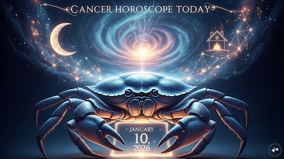 Cancer Horoscope Today: Astrological predictions by Chirag Daruwalla for kark rashi on January 10 2026. (AI generated image)