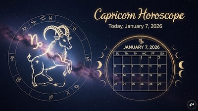 Capricorn Horoscope Today: Astrological predictions by Chirag Daruwalla for makara rashi on January 7 2026. (AI generated image)