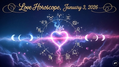 Love Horoscope Today, January 3, 2026, Know daily relationship horoscope for zodiac signs.