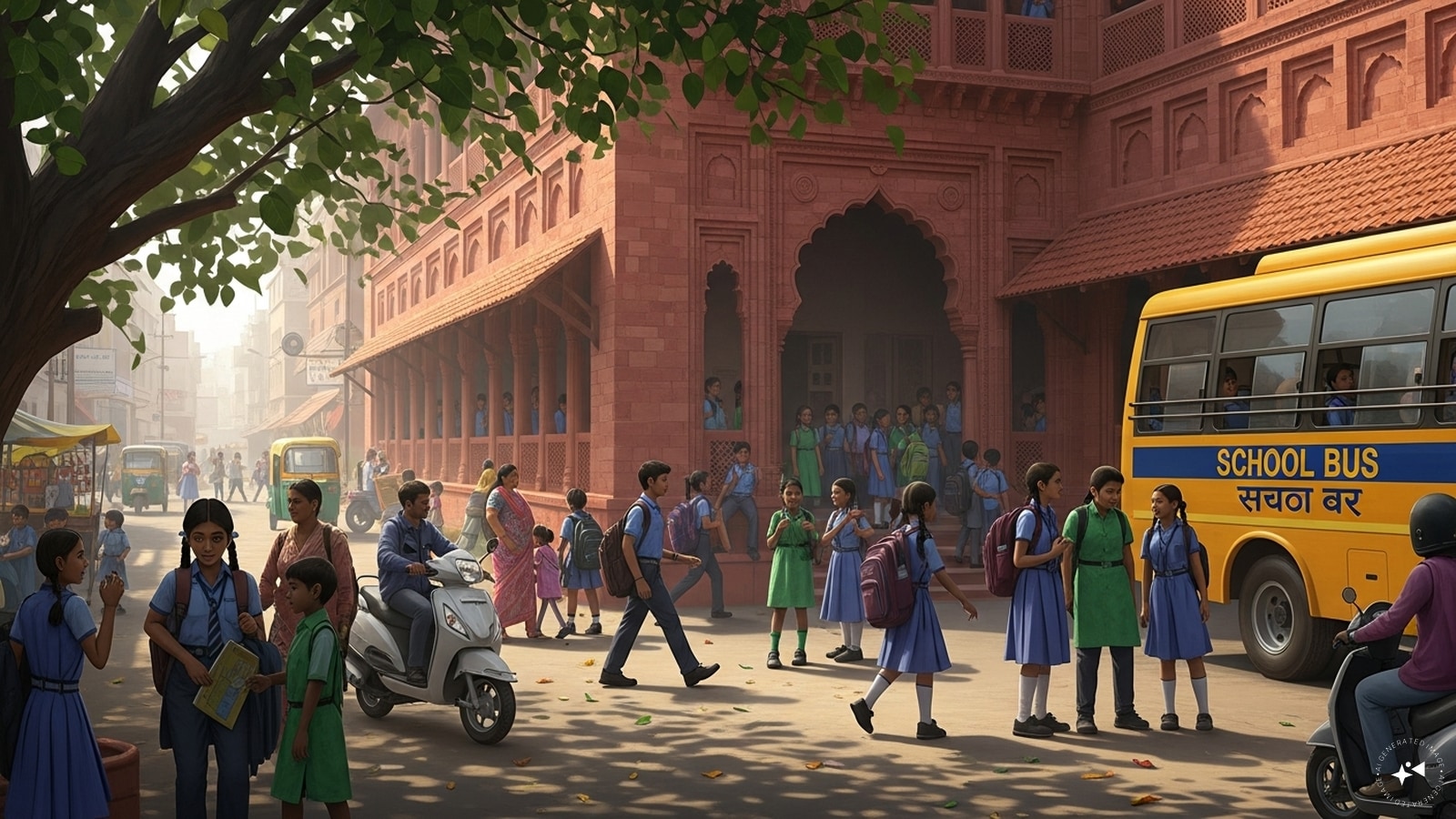 Check out the latest news events for school assembly. (AI Generated Image)