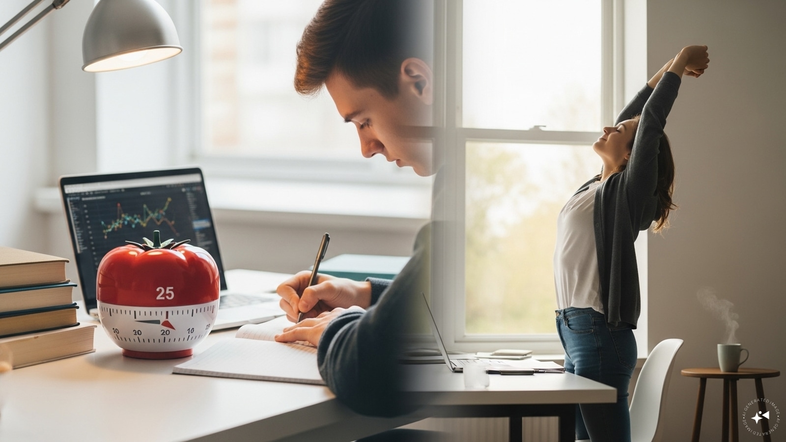 Break Study Sessions into Blocks: Instead of marathon study hours, use the Pomodoro technique—25-50 minutes of focused study followed by a 5-10 minute break. Short bursts prevent mental fatigue and keep concentration sharp.