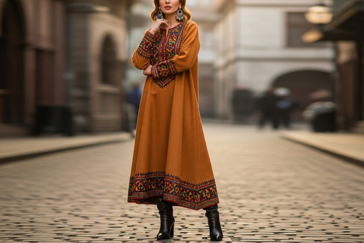 Wrap Up In Style: 8 Chic Ways To Wear Kashmiri Pheran