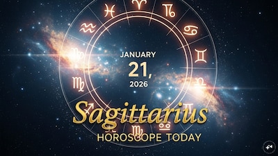 Sagittarius Horoscope Today: Astrological predictions by Chirag Daruwalla for dhanu rashi on January 21, 2026. (AI-generated image)