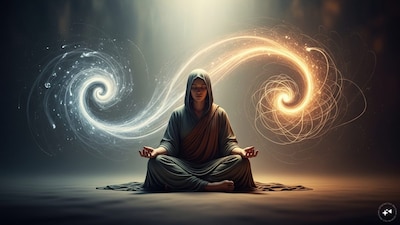 Whether you realize it or not, it is only when you are truly relaxed that you can let go of your sense of control. (AI Generated)