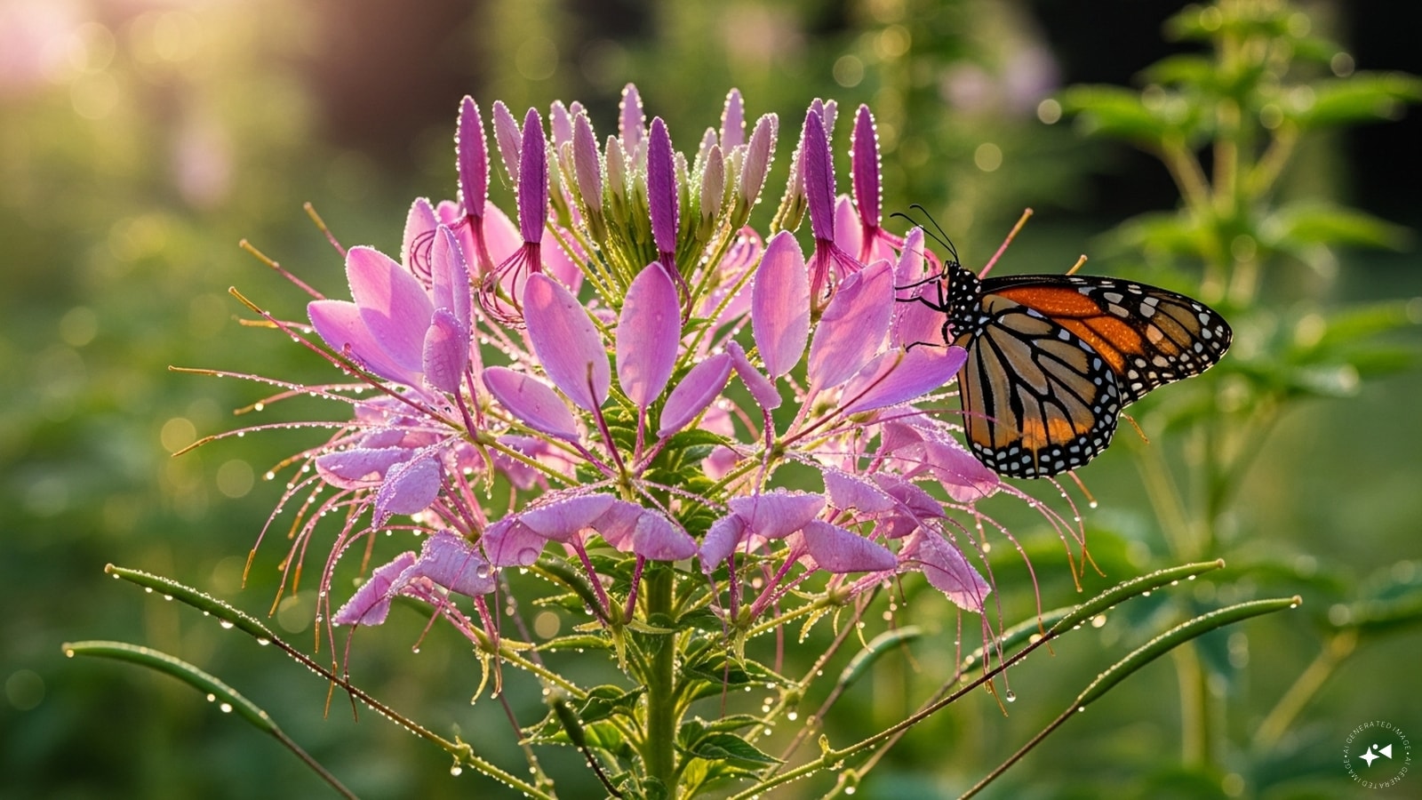 Cleome (spider flower): Cleome is a tall, showy annual plant with spider flowers. Sowing indoors in January ensures plants that are vigorous and ready to thrive in the heat of summer. Its unique shape adds drama to garden beds and attracts pollinators.