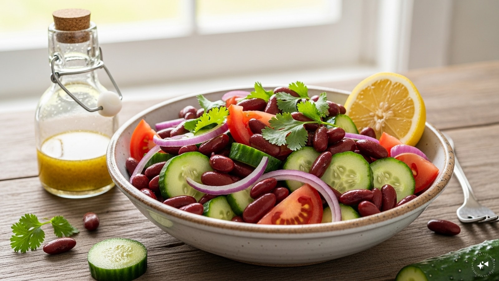  Rajma Salad: A healthy, refreshing option, rajma salad mixes boiled rajma with chopped cucumbers, tomatoes, onions, and a zesty lemon dressing. It’s high in protein, low in oil, and perfect as a light meal or nutritious snack.