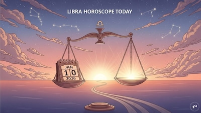 caption: Libra Horoscope Today: Astrological predictions by Chirag Daruwalla for tula rashi on January 10 2026. (AI generated image)