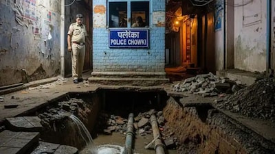 Indore residents say that new roads often come up while ageing water pipelines beneath them remain untouched. (News18 Hindi)