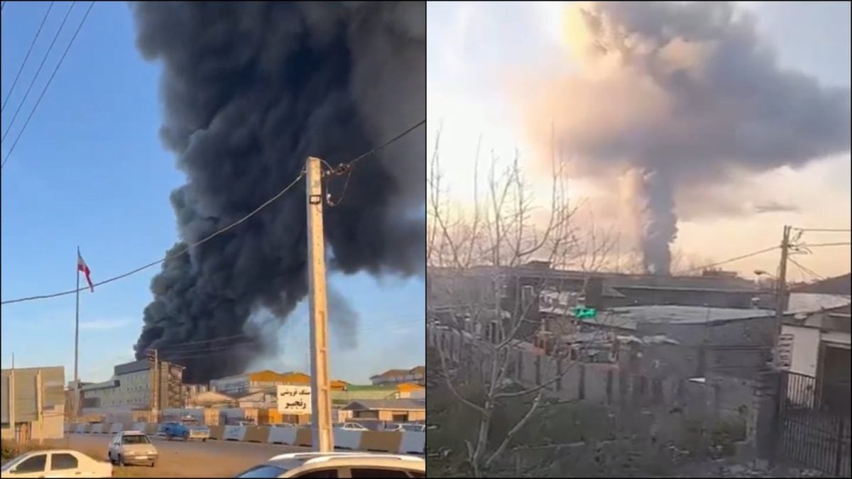 Major Explosion Rocks Dairy Factory In Iran Amid Massive Protests