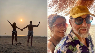 Kabir Bedi Celebrates His 80th Birthday, And 10th Wedding Anniversary With Parveen Dusanj In Goa 