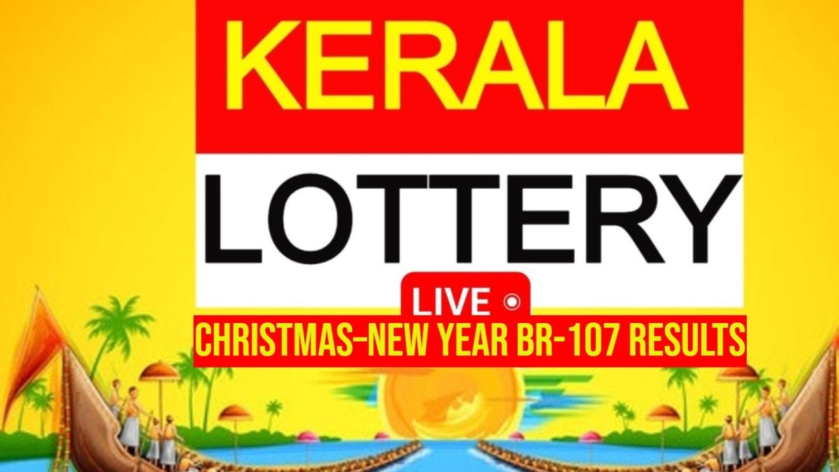 Kerala Lottery Results Today Live: Christmas–New Year BR-107 Bumper Full List Of Winning Numbers