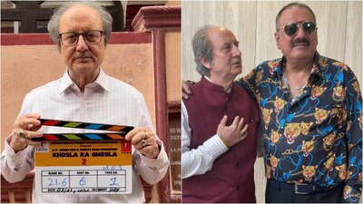 Anupam Kher Announces Schedule Wrap Of Khosla Ka Ghosla 2