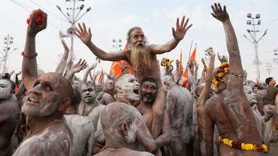 Large festivals such as the Kumbh Mela played an important role in the ancient past. (PTI)
