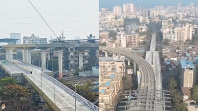MMRDA said the assertion of a sudden narrowing was “misleading” and did not reflect the actual design intent of the structure. (Image: X/GemsOfMBMC)