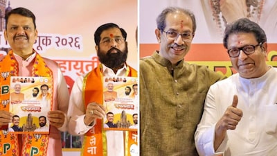 The BMC elections are seen as BJP versus UBT fight. (X/PTI File)