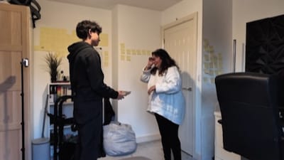 The mother-son duo lives in the UK. (Photo Credits: Instagram)