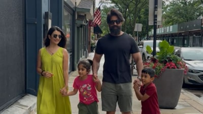 Yash and Radhika Pandit have been happily married for nine years now. (Photo Credits: Instagram)