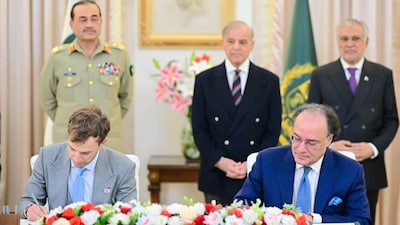 The MoU was revealed during a visit to Pakistan by World Liberty co-founder and chief executive Zach Witkoff, son of US special envoy Steve Witkoff.
