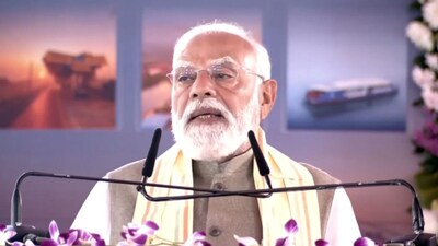 Prime Minister Narendra Modi after inaugurating several infrastructural projects in Bengal