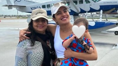 Madhu shared unseen photos of Nick, Priyanka and Malti.