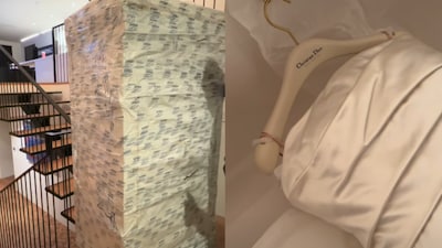 This wedding dress is every bride's dream.(Photo Credit: Instagram)