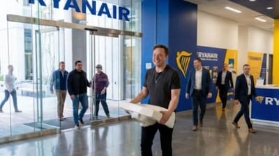 Michael O’Leary went a step further and asked people to ignore Elon Musk.(Photo Credit: Instagram)