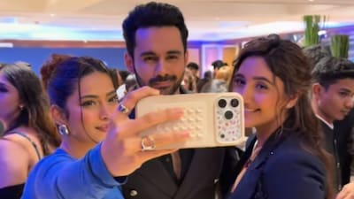 Ashnoor, Abhishek and Nagma became friends on Bigg Boss 19.(Photo Credit: Instagram)